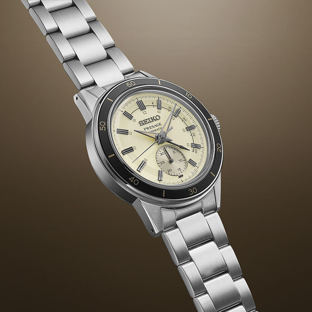 Seiko Presage Style60 s Automatic 41 mm Stainless Steel Maison Birks